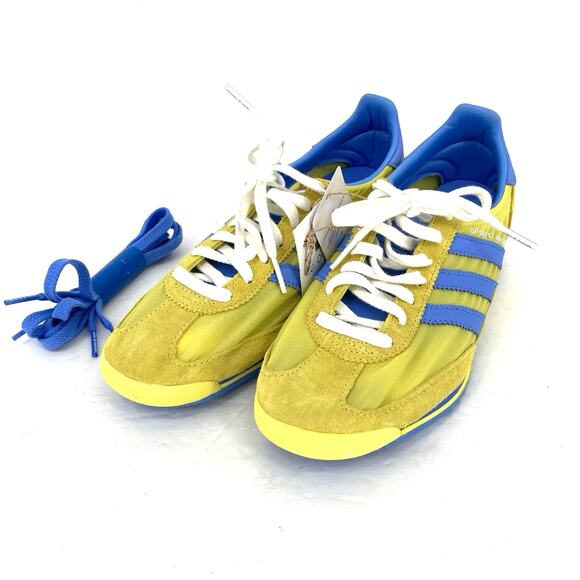 Adidas Sporty and Rich SL72 Yellw and Blue Sneaker Women's Size 9 - Picture 10 of 10